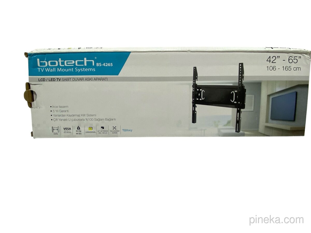 BOTECH TELEVİZYON ASKI APARATI 42*65 INC ( 106 -165 CM ARASI
