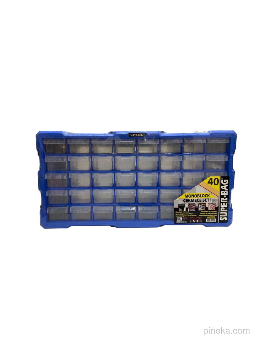 Super-Bag 40 Lı Yatay Monoblok Çekmece