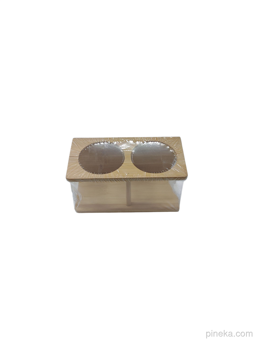 Bambu ahşap yağdanlık stand