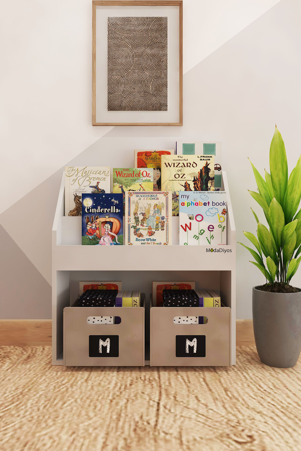 Montessori Oyuncak Rafı & Kitaplık | Çocuğun Kendi Dünyasını